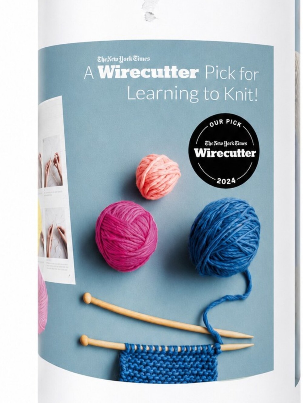 Purl Soho Learn to Knit Kit Wirecutter Pick 2024 Knitting Craft Set
